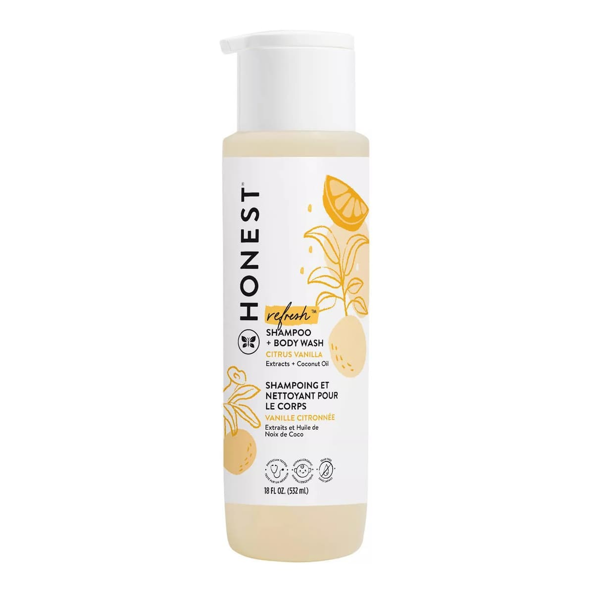Refresh Shampoo + Body Wash - Citrus Vanilla
