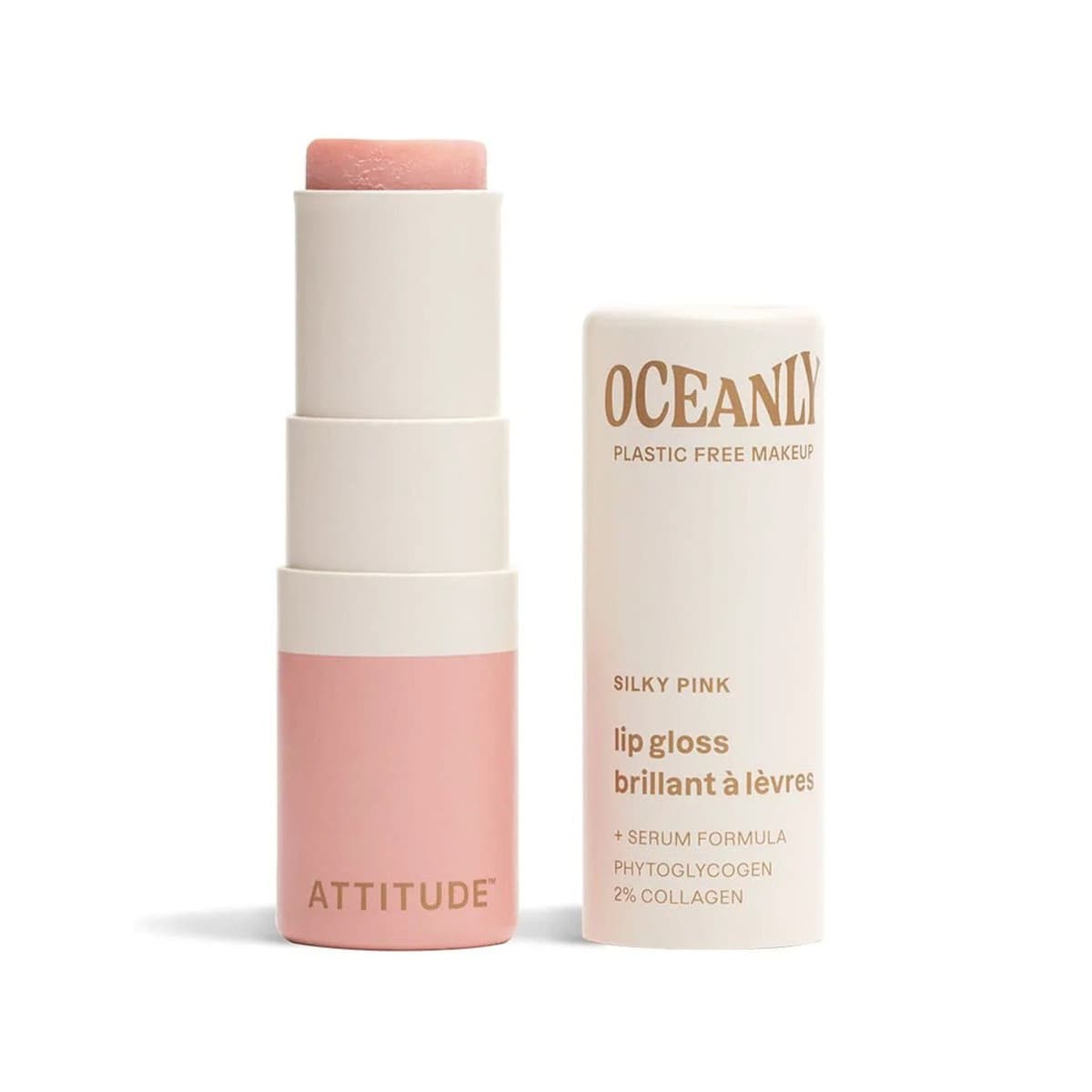 Oceanly Lip Gloss Stick Silky Pink