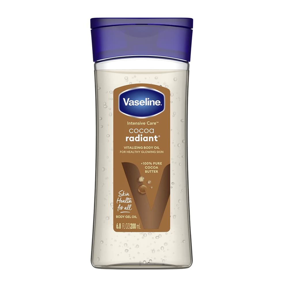 Body Gel Oil, Cocoa Radiant for Glowing Skin Cocoa Radiant