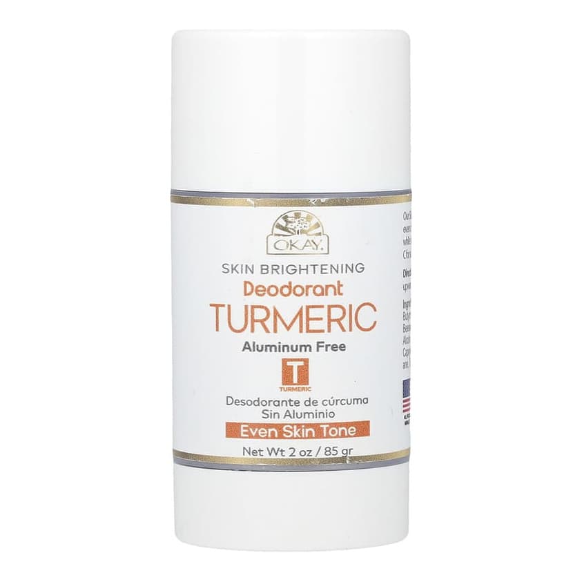 Skin Brightening, Aluminum Free Deodorant, Turmeric