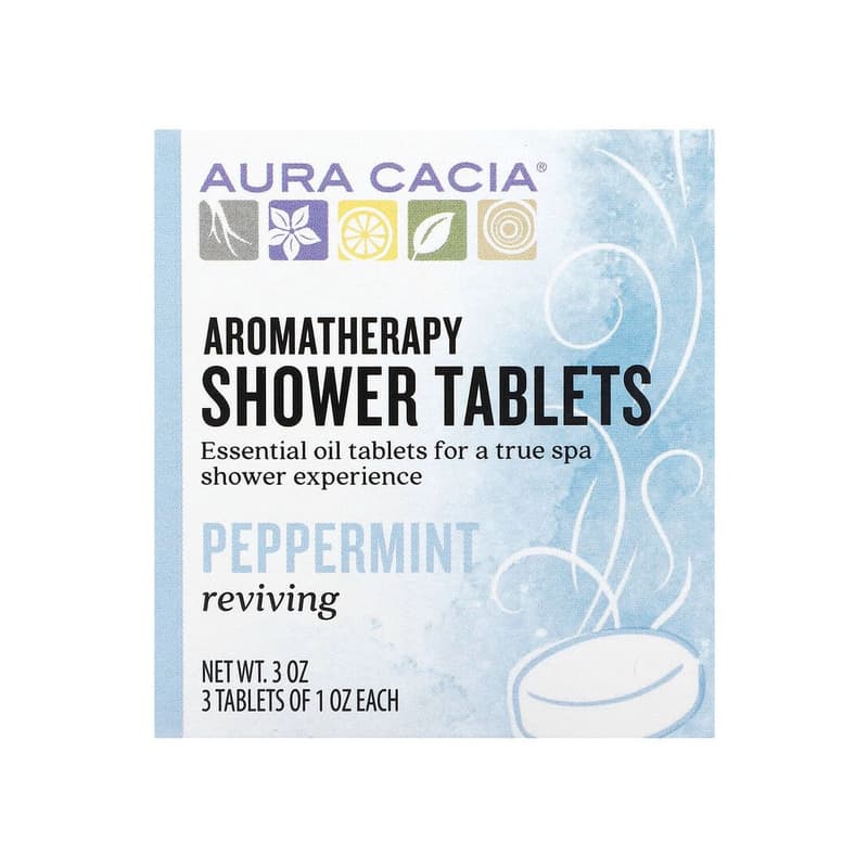 Aromatherapy Shower Tablets, Reviving Peppermint