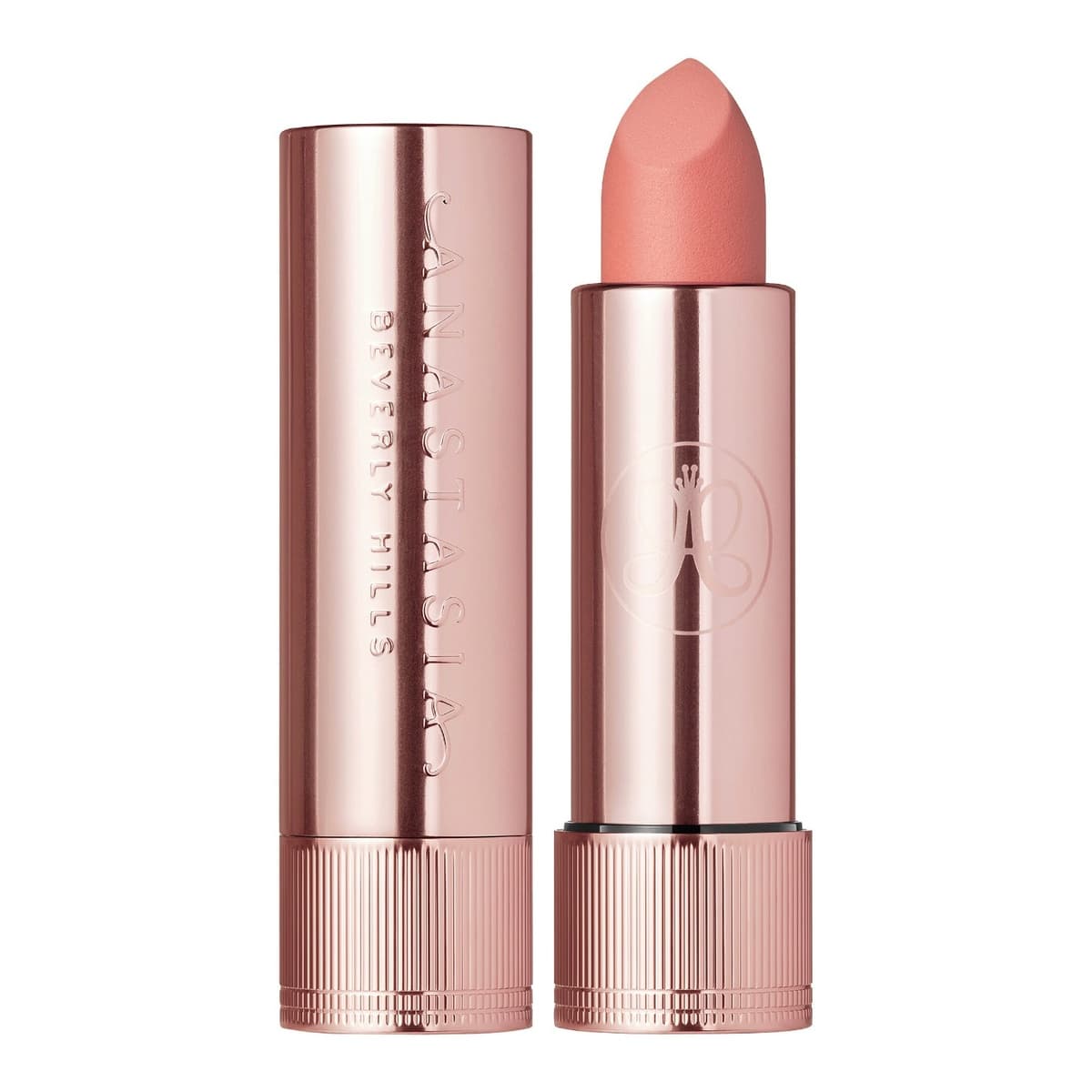 Long-Wearing Matte & Satin Velvet Lipstick, Hush Pink