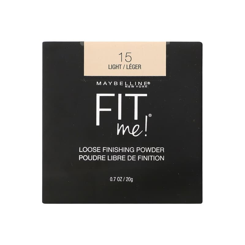 Fit Me, Loose Finishing Powder, #15 Light