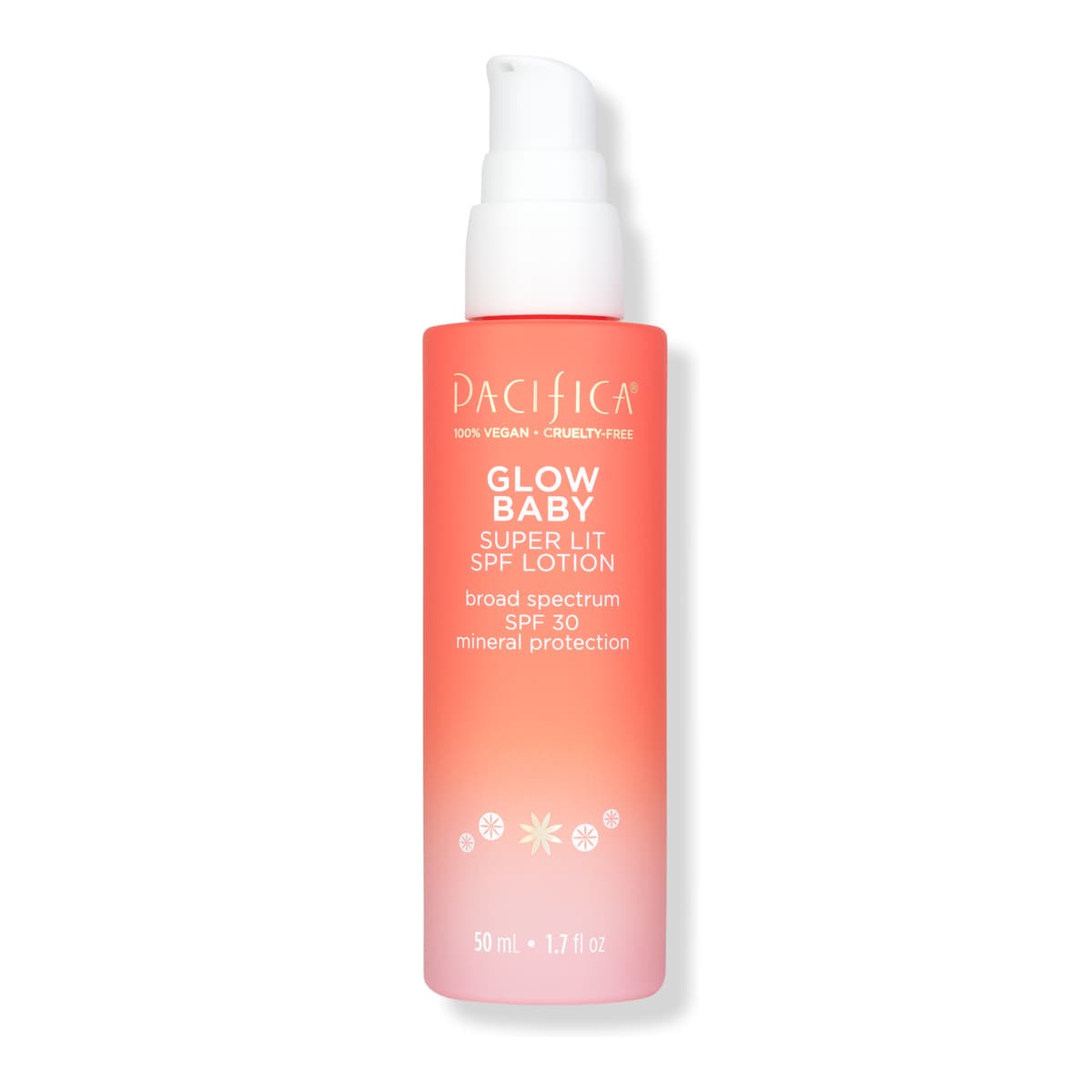 Glow Baby Super Lit SPF 30 Face Lotion - UVA/UVB Mineral Sunscreen
