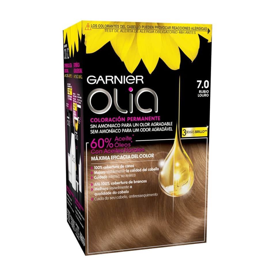 Olia Permanent Hair Dye 7.0