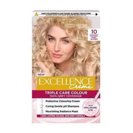 Excellence Creme 10 Natural Baby Blonde Hair Dye