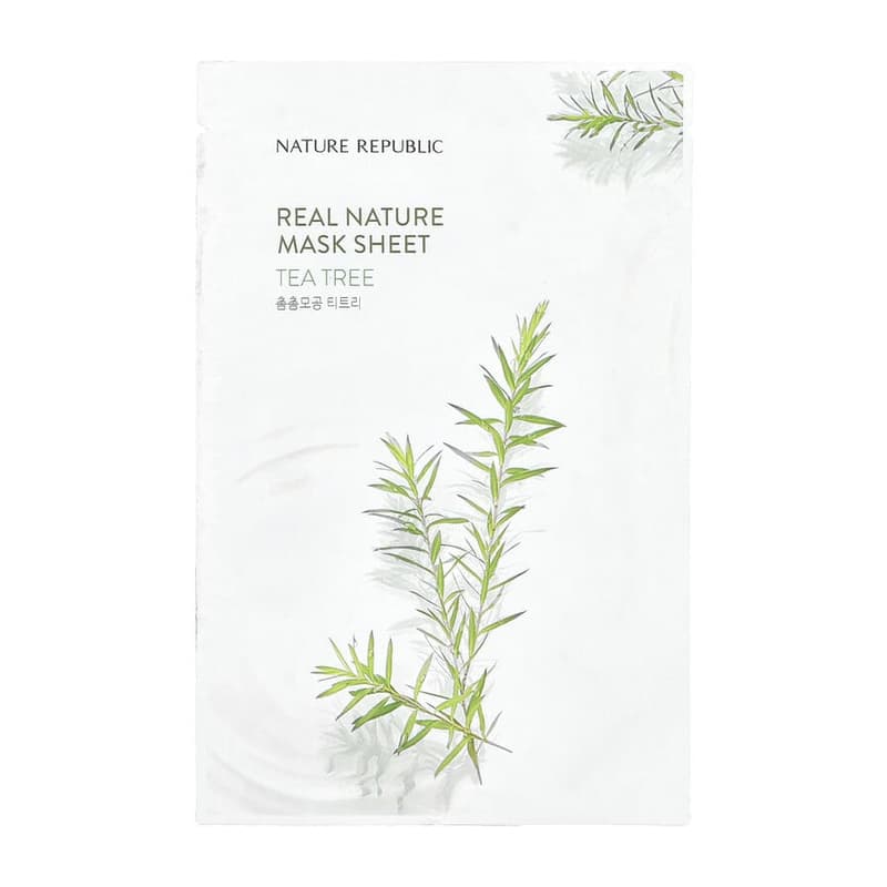 Real Nature Beauty Mask Sheet, Tea Tree