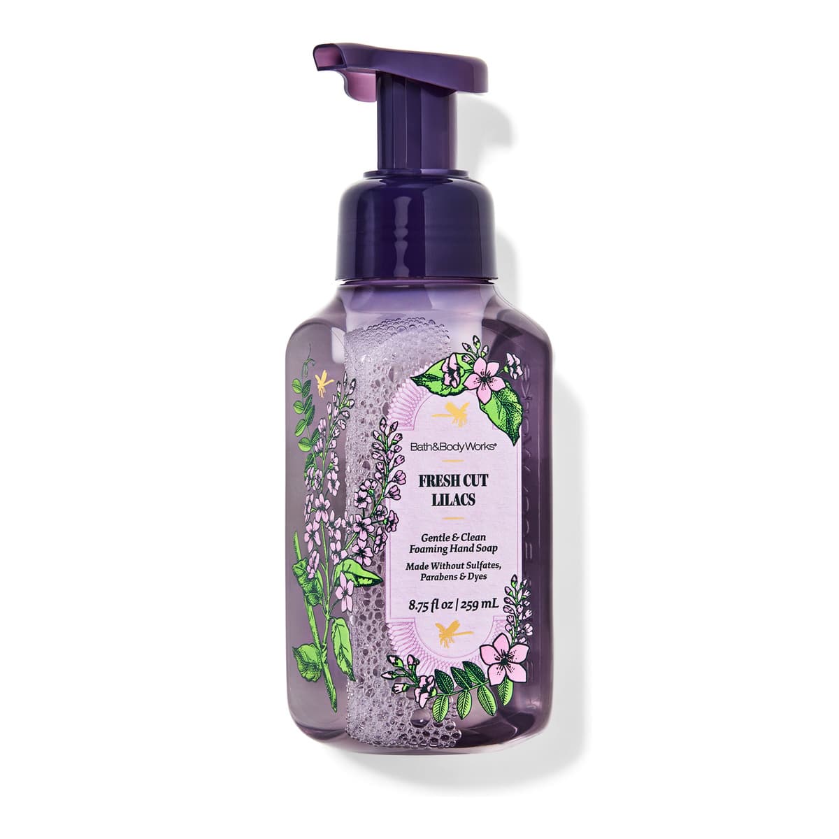 Fresh Cut Lilacs, Gentle & Clean Foaming Hand Soap