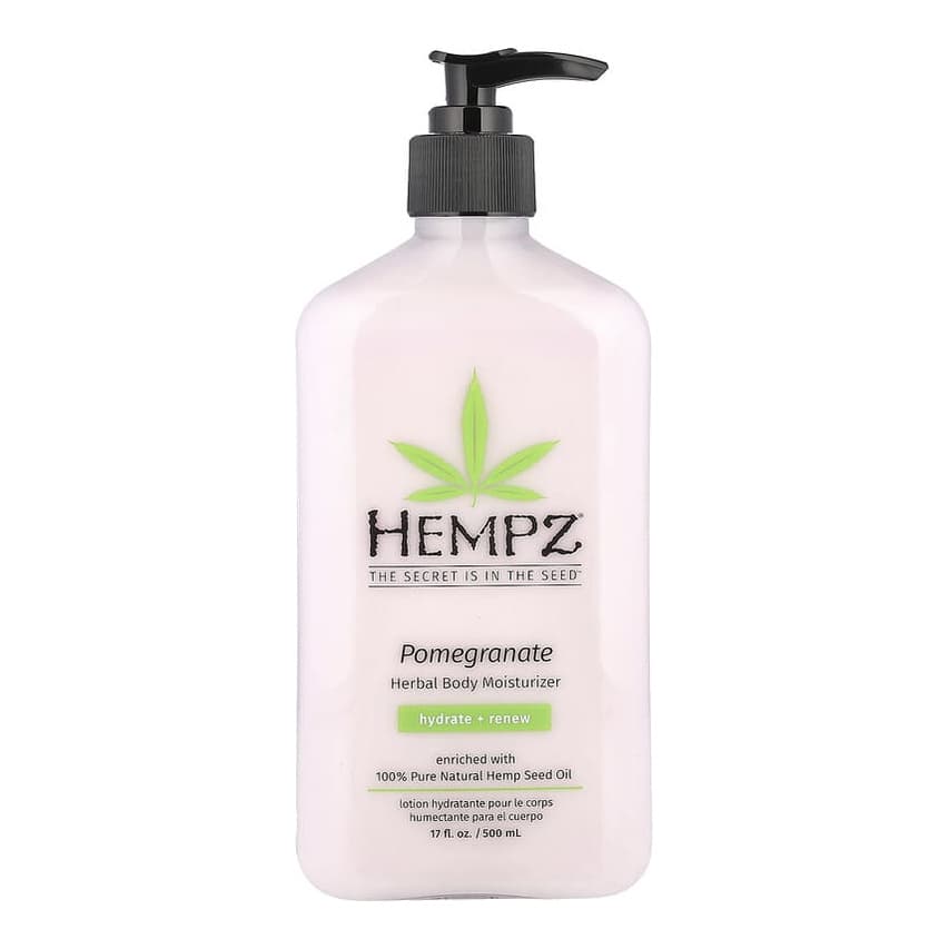 Herbal Body Moisturizer, Pomegranate