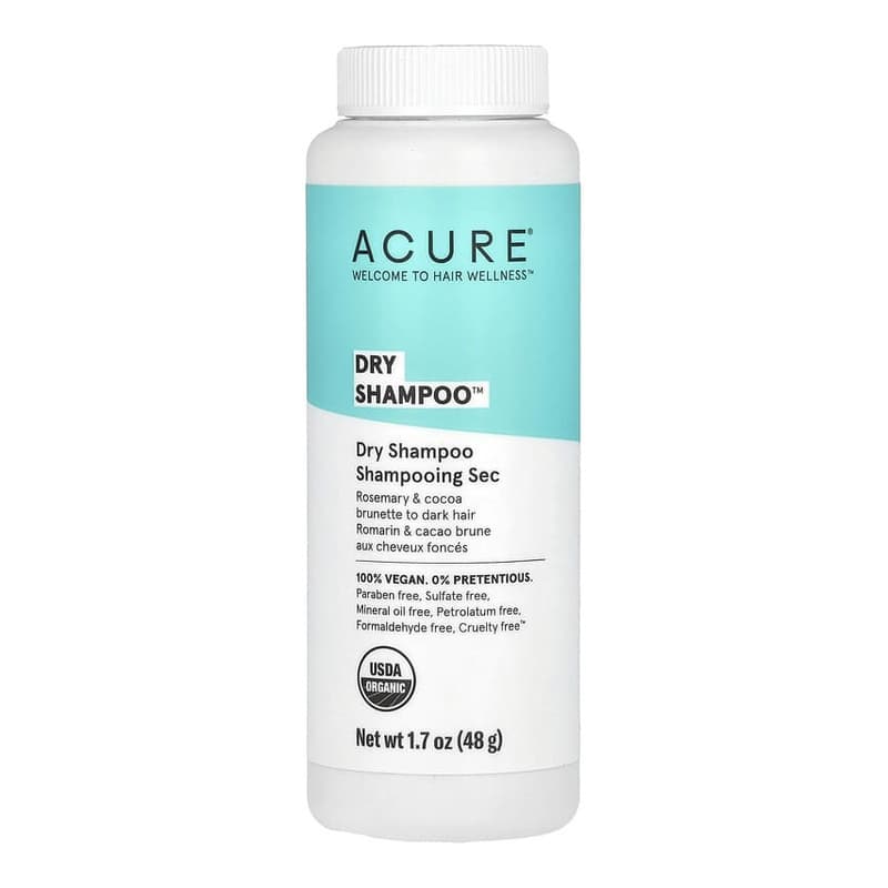 Dry Shampoo, Brunette to Dark Hair, Rosemary & Cocoa