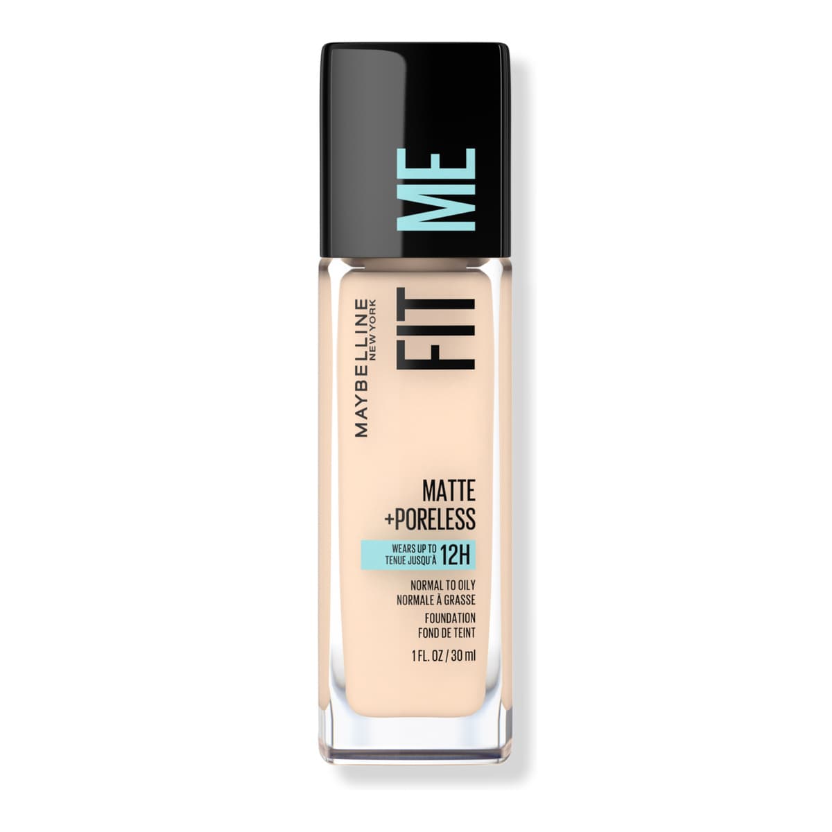 Fit Me Matte + Poreless Liquid Foundation, Fair Ivory 105
