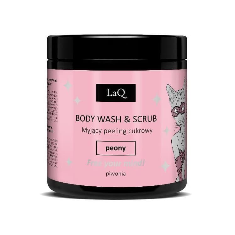 Body Wash&Scrub Peeling - Kitten Peony