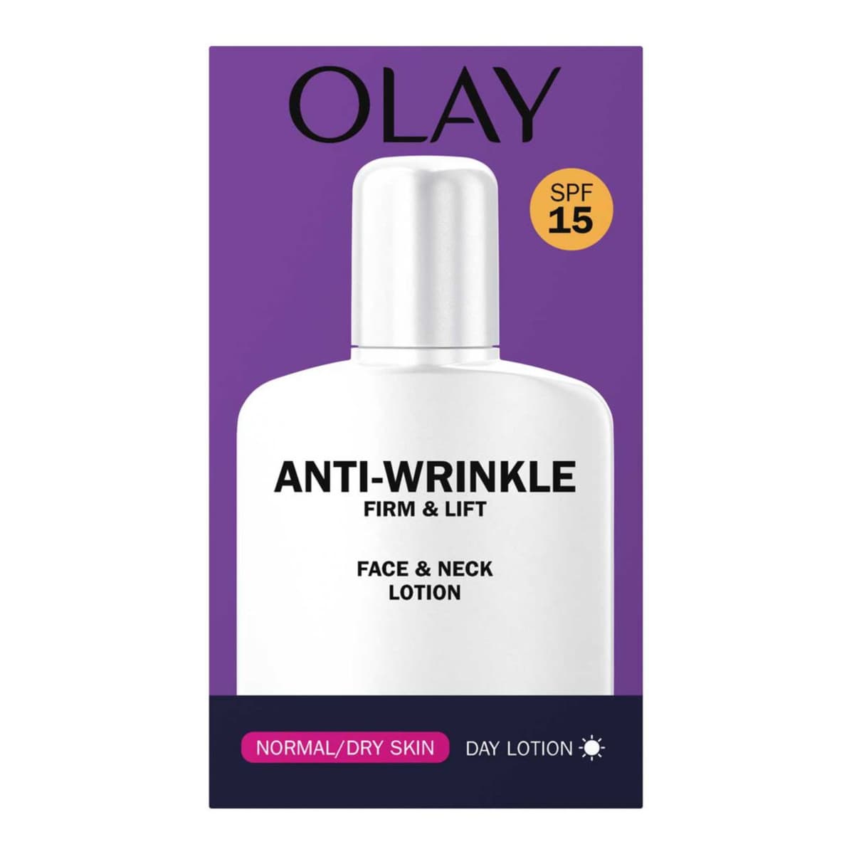 Anti-Wrinkle Firm & Lift Face and Neck Lotion SPF15