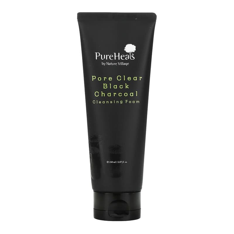 Pore Clear Black Charcoal, Cleansing Foam
