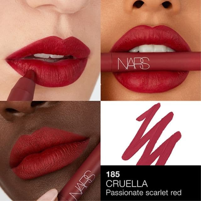Power Matte High Intensity Lip Pencil, #185 CRUELLA