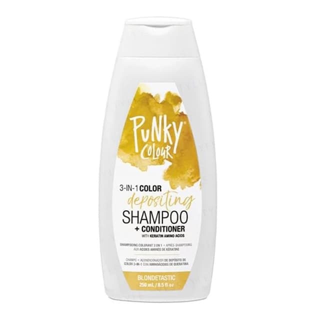 3-in-1 Color Depositing Shampoo + Conditioner Blondetastic