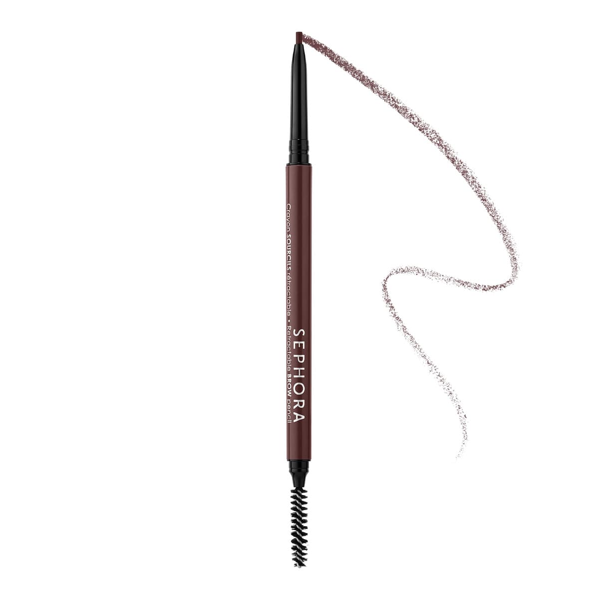 Retractable EyeBrow Pencil - Waterproof, #06 Soft charcoal