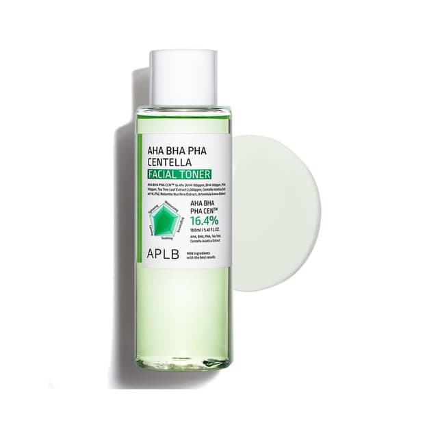 AHA BHA PHA Centella Facial Toner