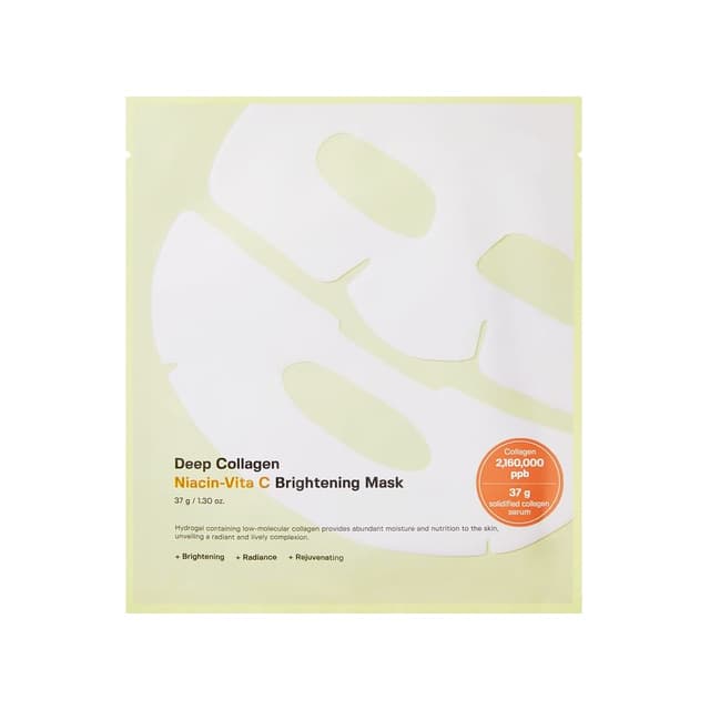 Deep Collagen Mask, Niacin Vita C Brightening