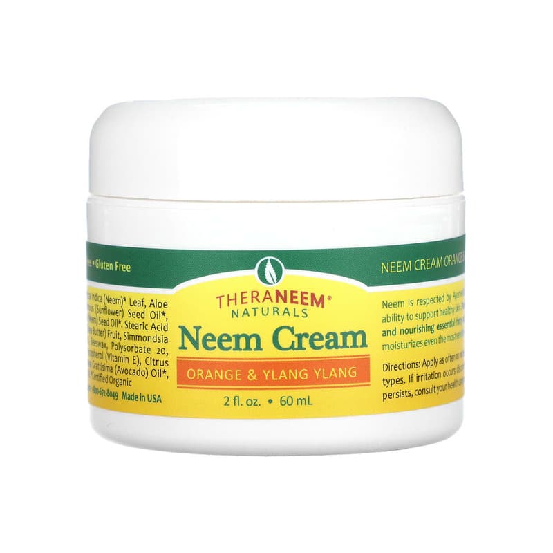 TheraNeem Naturals, Neem Cream, Orange & Ylang Ylang