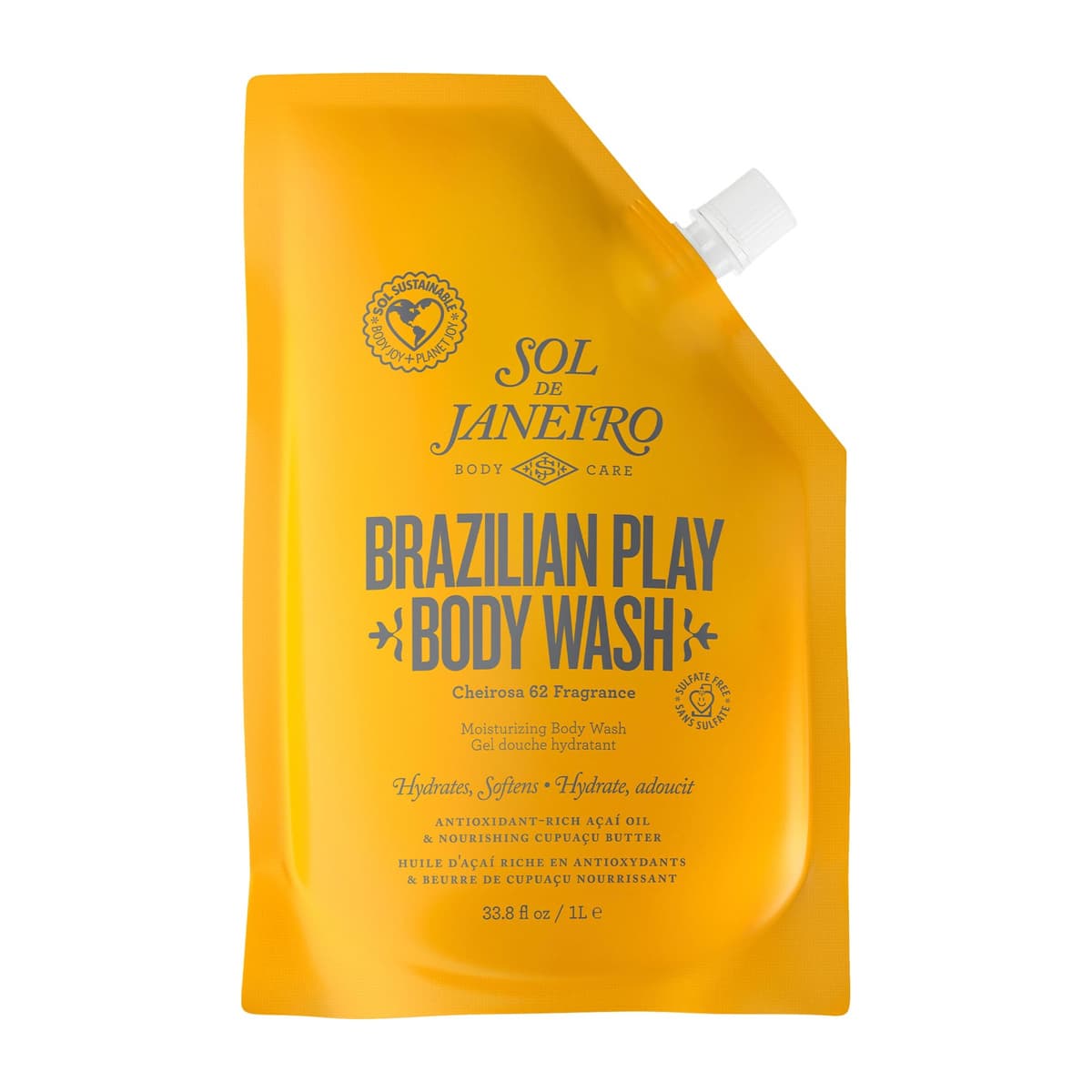 Brazilian Play Moisturizing Shower Cream-Gel