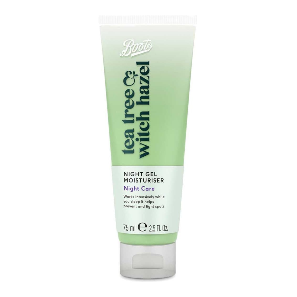 Tea Tree & Witch Hazel Night Gel Moisturizer
