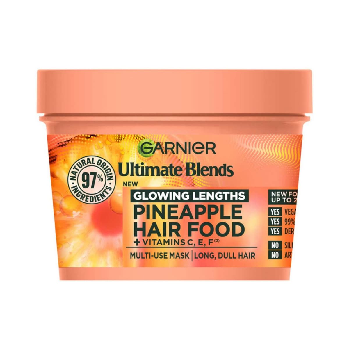 Ultimate Blends Glowing Lengths Pineapple & Amla Hair Food 3-in-1 Hair Mask Treatment