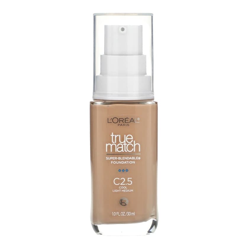 True Match, Super-Blendable Foundation, C2.5 Cool Light Medium