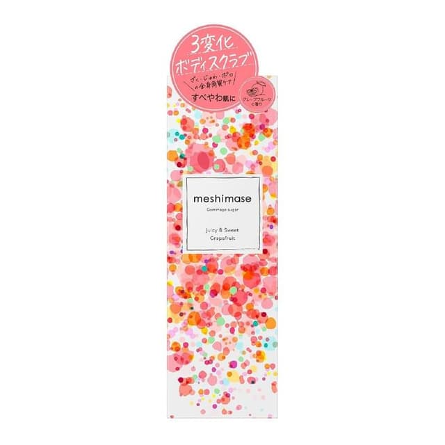 meshimase Gommage Sugar Body Scrub, Juicy & Sweet Grapefruit