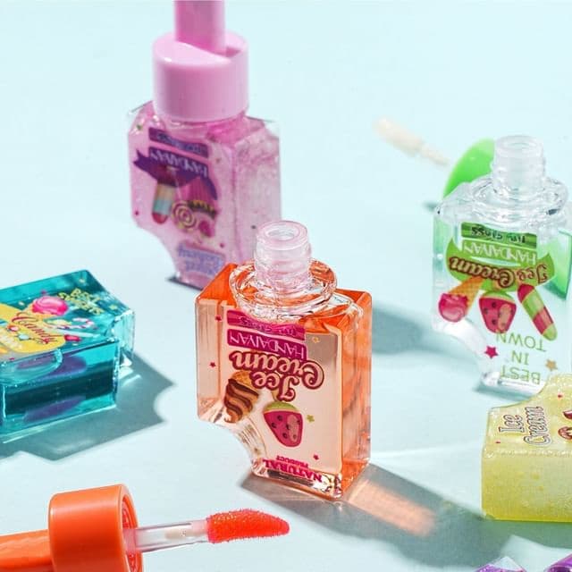 Ice Cream Lip Oil, #5# Pink