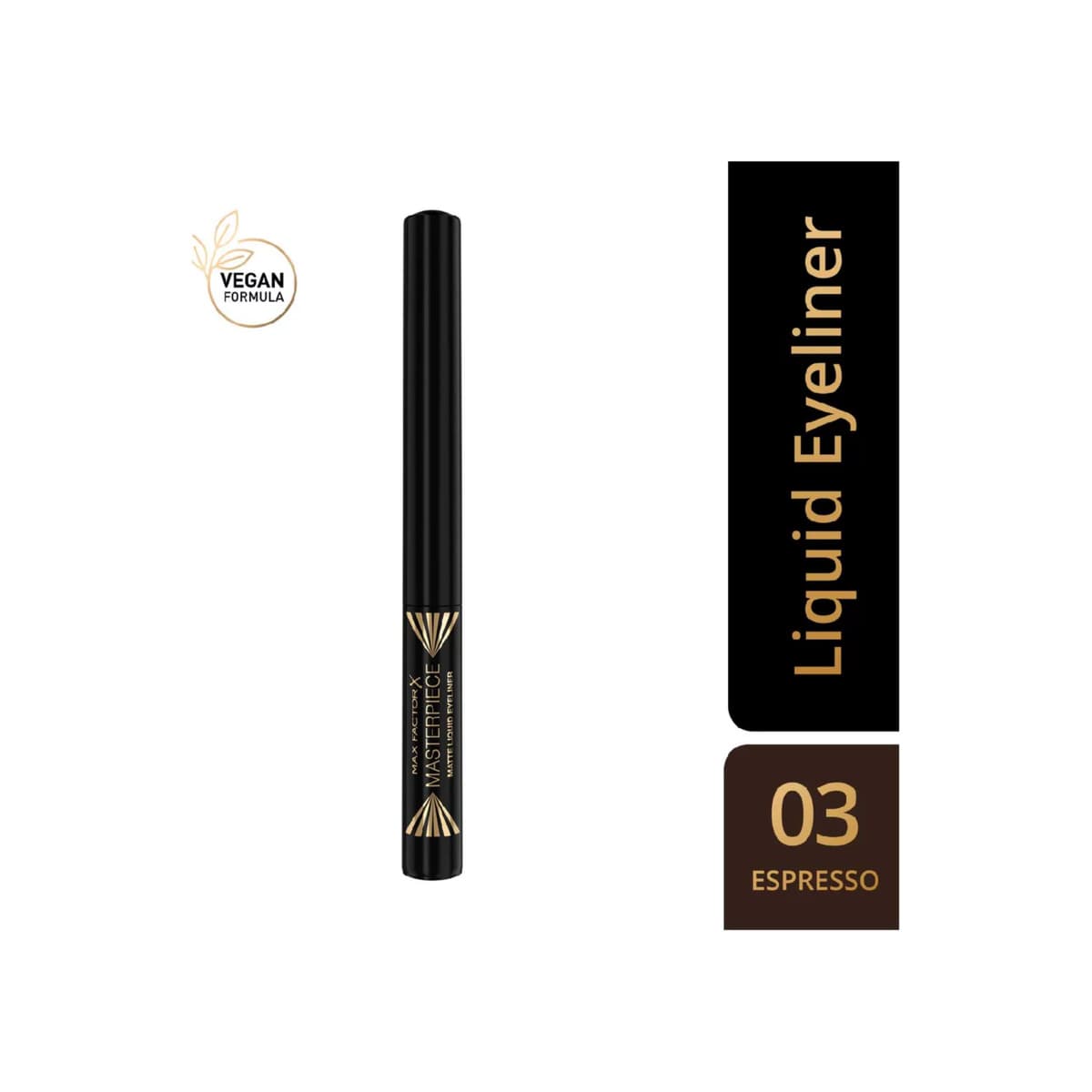 Masterpiece Waterproof Matte Liquid Eyeliner, espresso 03