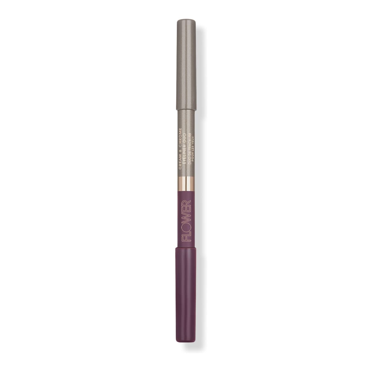 Cream & Chrome Eyeliner Duo, Plum/Pewter