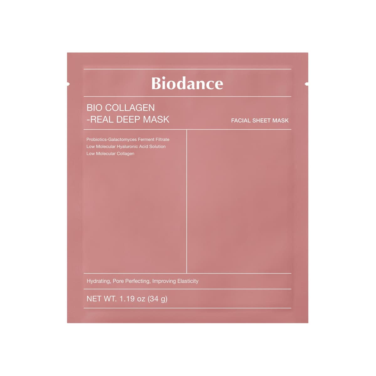 Bio Collagen Real Deep Mask for Pore Minimizing & Firming Care