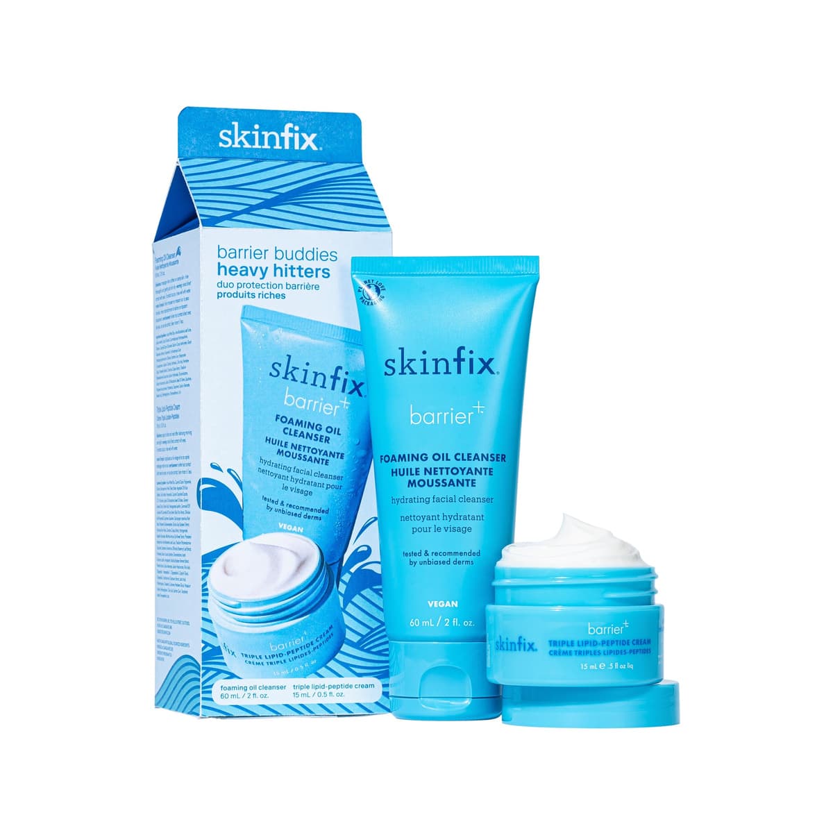 Barrier Buddies: Heavy Hitters hydration set for dry + sensitive skin