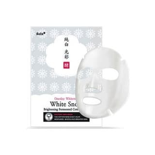 Oneday Whitener White Snow Brightening Fermented Cotton Mask