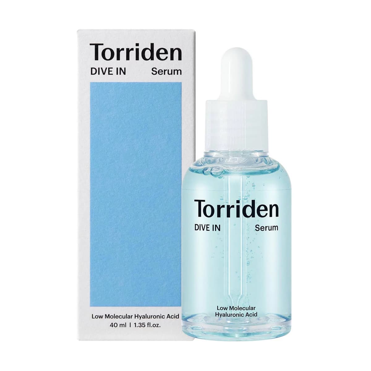 DIVE IN Low Molecule Hyaluronic Acid Serum Korean Skincare for Intense Hydration and Plumping