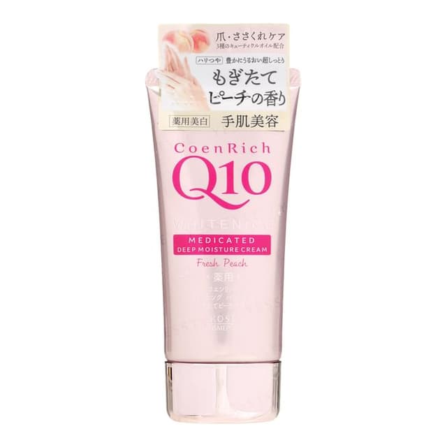 CoenRich Q10 Whitening Deep Moisture Hand Cream Fresh Peach