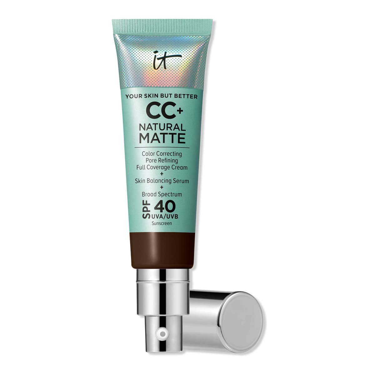 CC+ Cream Natural Matte Foundation with SPF 40, Deep Cool