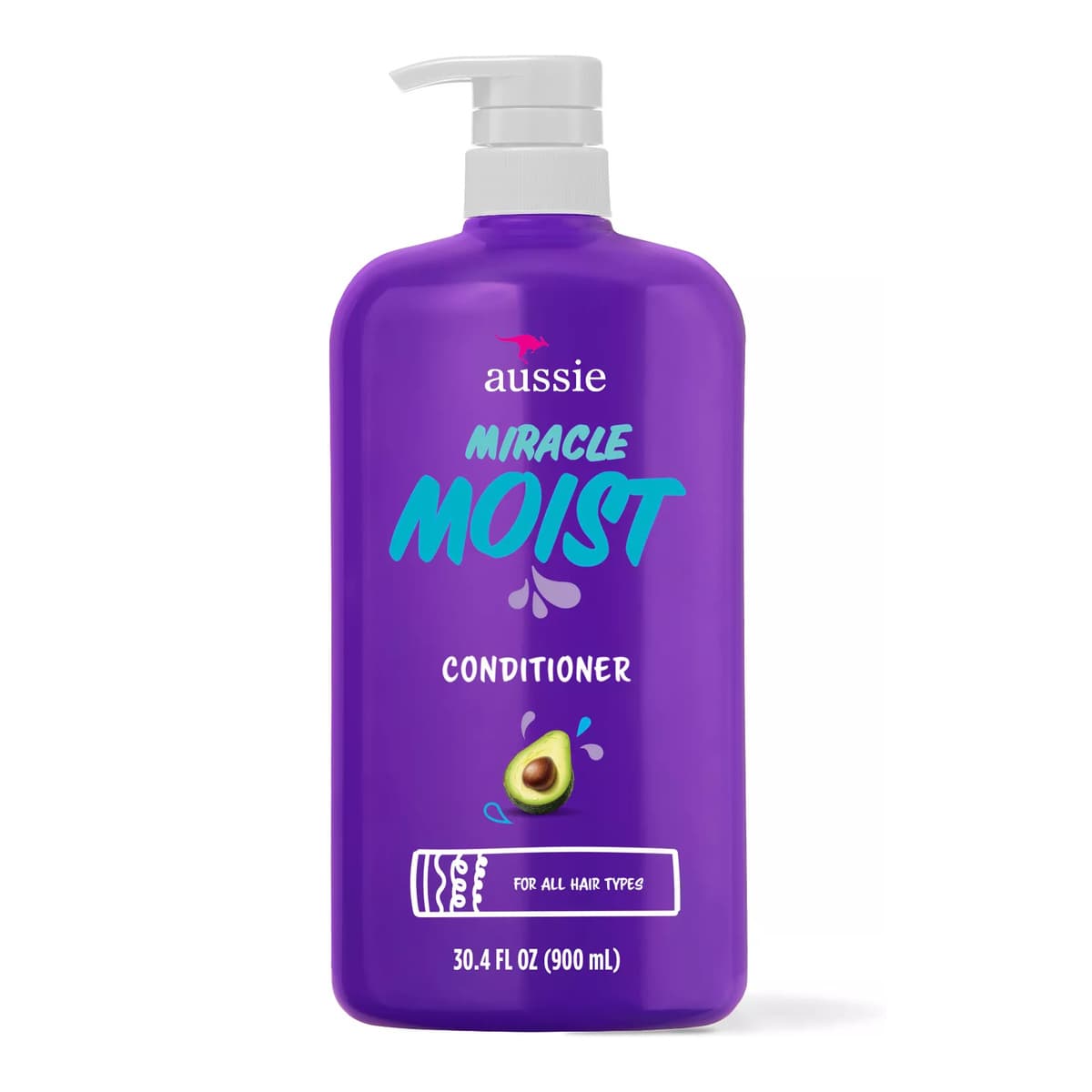 Paraben-Free Miracle Moist Conditioner with Avocado & Jojoba for Dry Hair