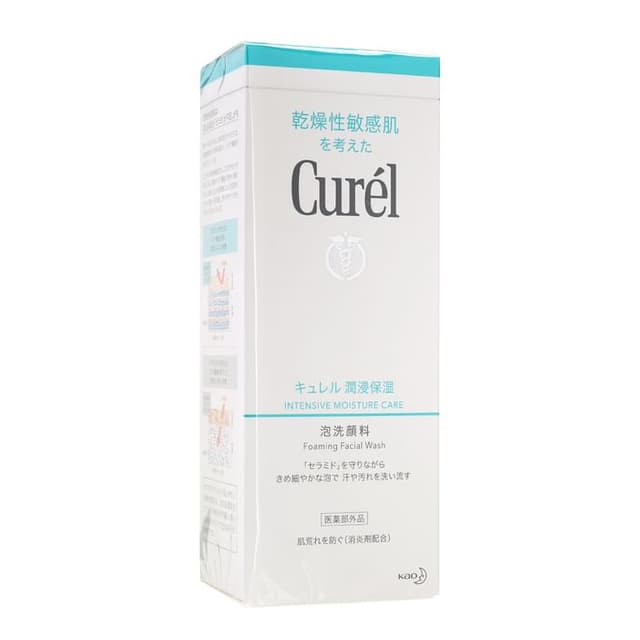 Curel Intensive Moisture Care Foaming Facial Wash