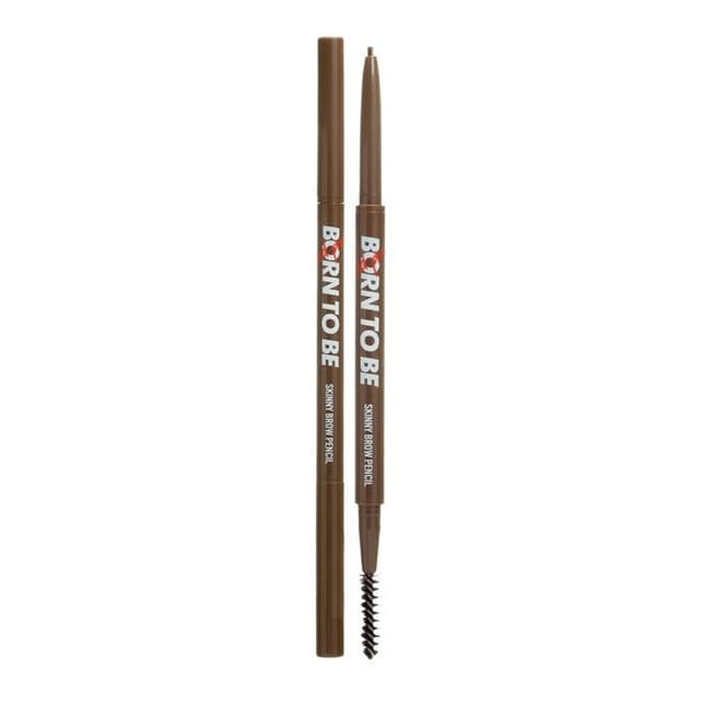 Born To Be Madproof Skinny Brow Pencil, #03 Natural Brown