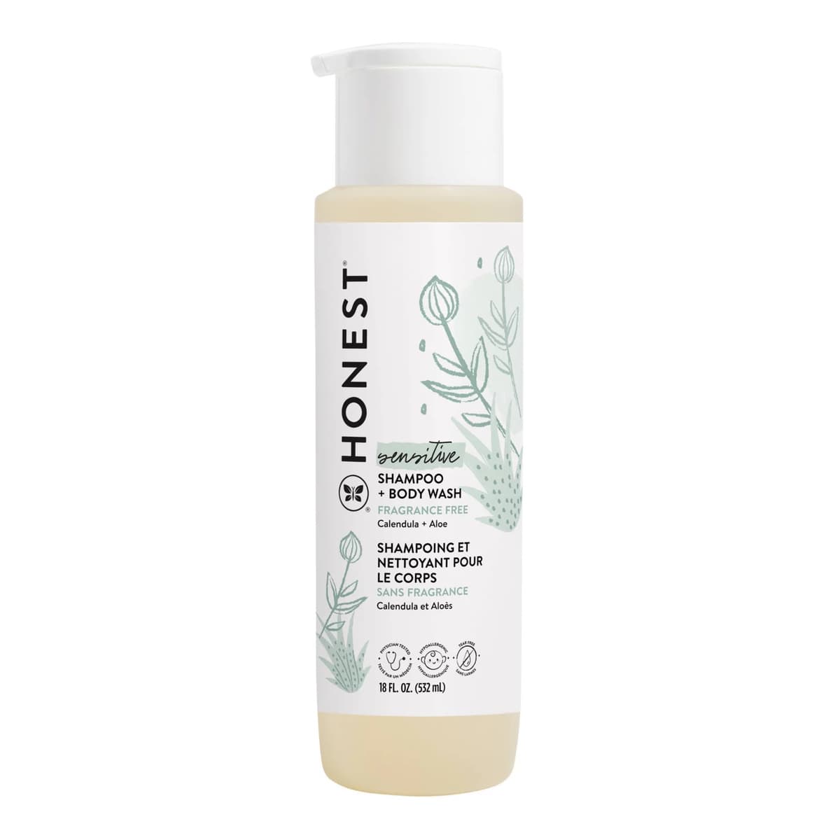 Sensitive Shampoo + Body Wash - Fragrance Free