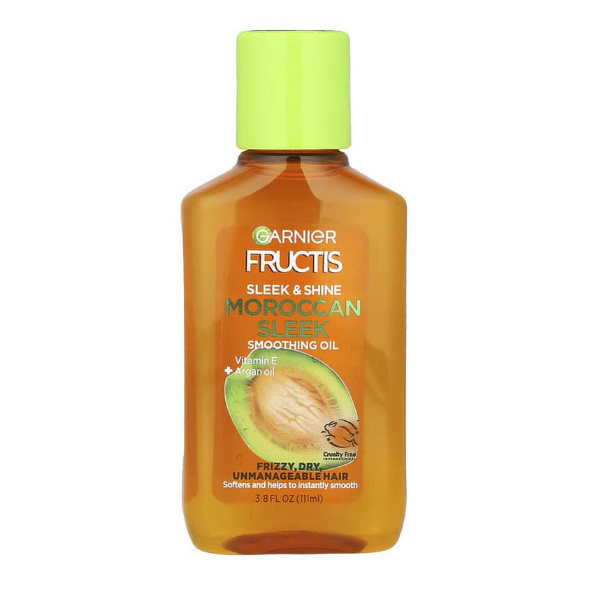 Fructis, Sleek & Shine, Moroccan Sleek Smoothing Oil