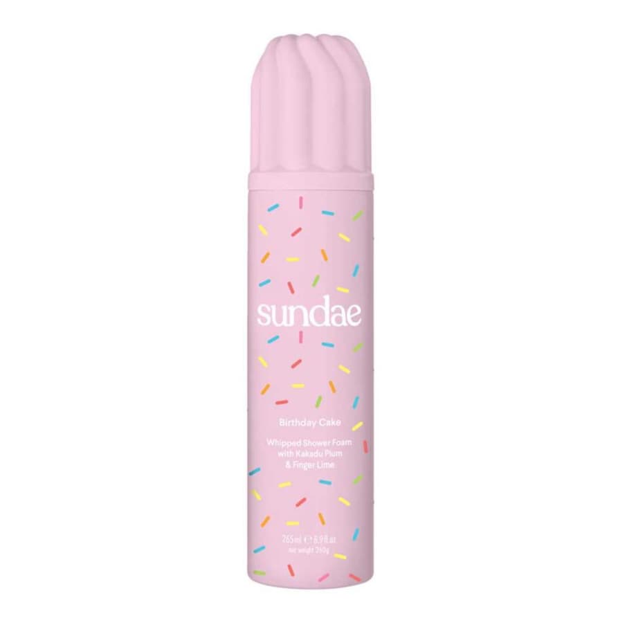 Birthday Cake Whipped Shower Foam