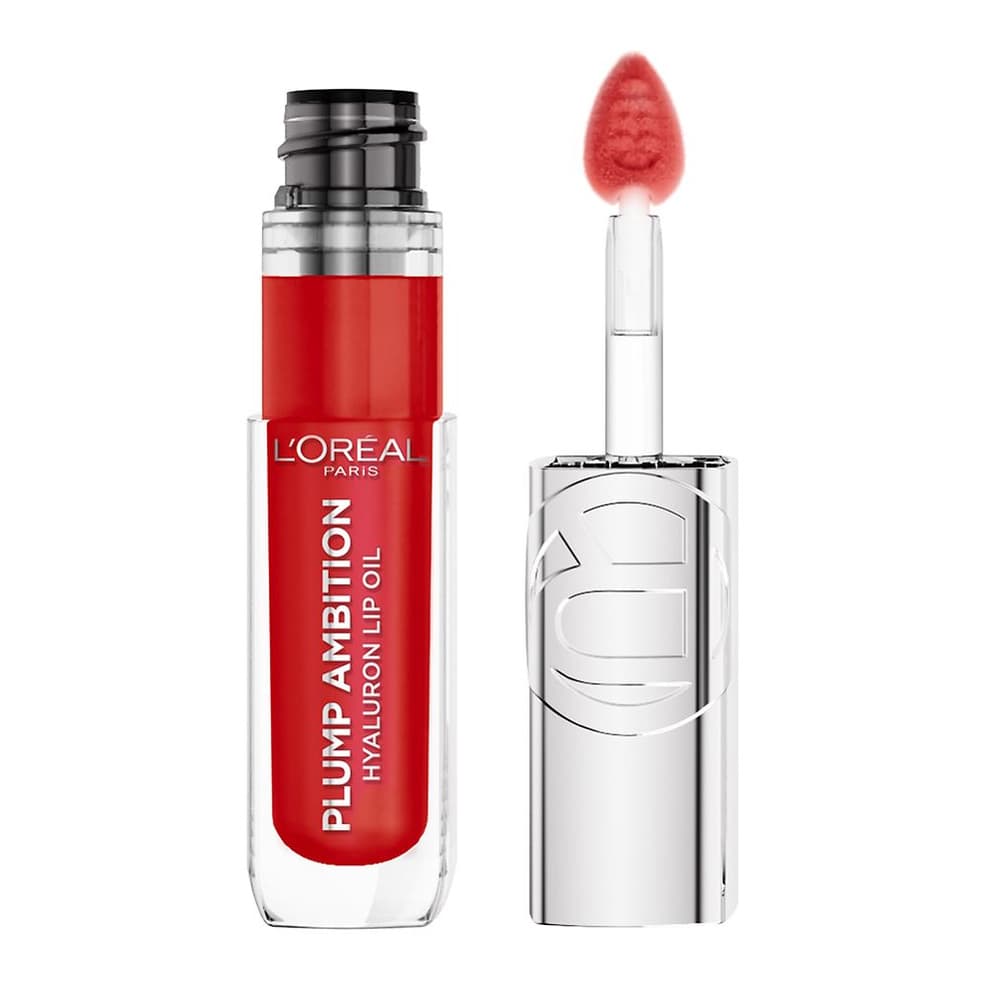 Hyaluron Lip Oil 24 Hour Hydration, Infused With Hyaluronic Acid And Tripeptides, Rouge In Love