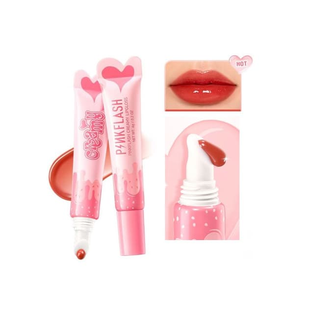 Hydrating Lip Gloss, #PK01 Honey Almond Peach