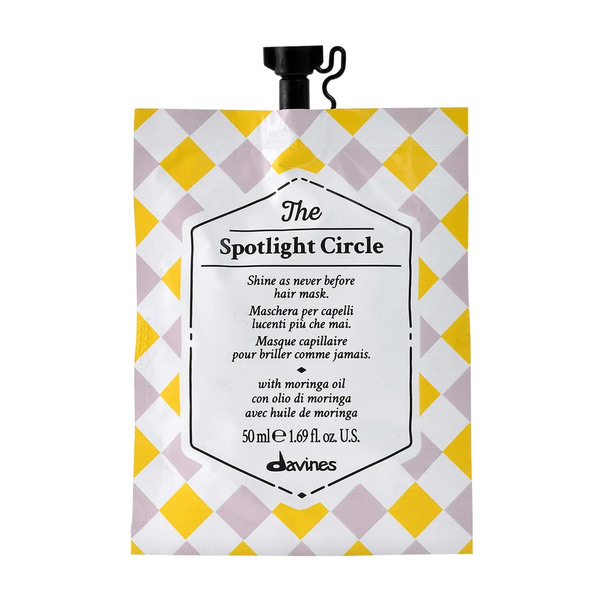 The Spotlight Circle Hair Mask for Shiny Hair