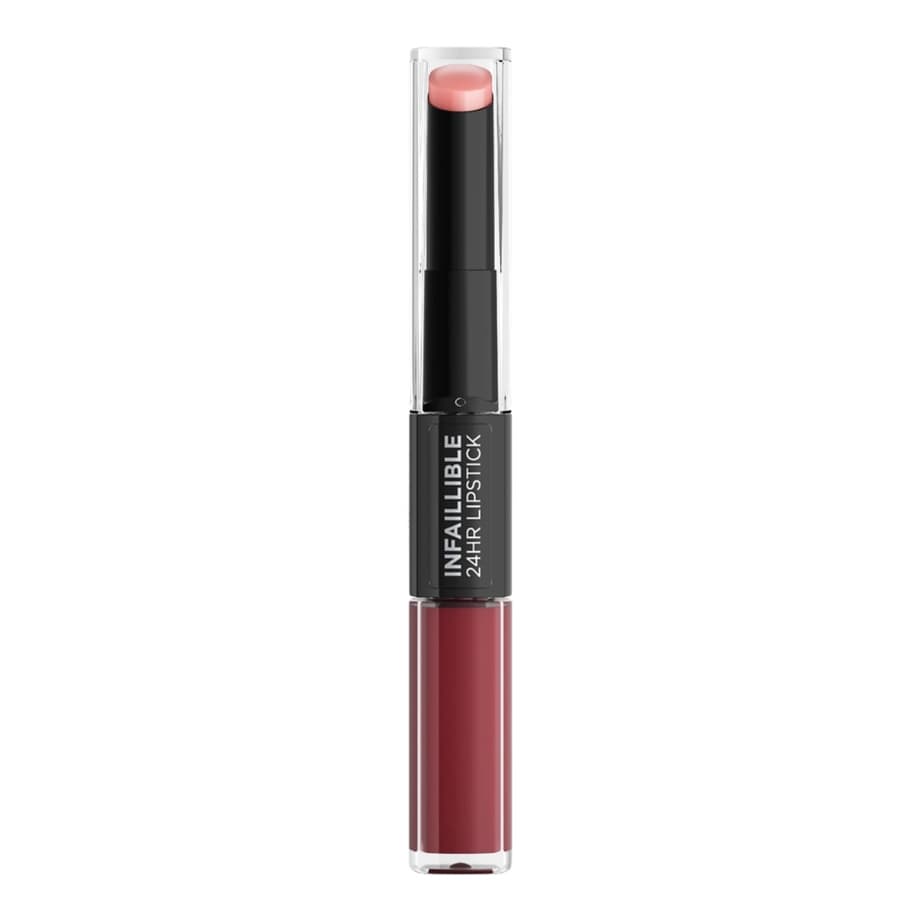 Paris Infallible Longwear 2 Step Lipstick, #502 red to stay