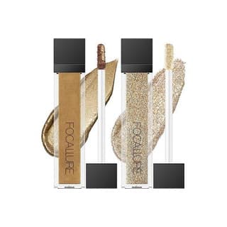 Glitter & Glow Liquid Eyeshadow-2 colours, #10 Solemn