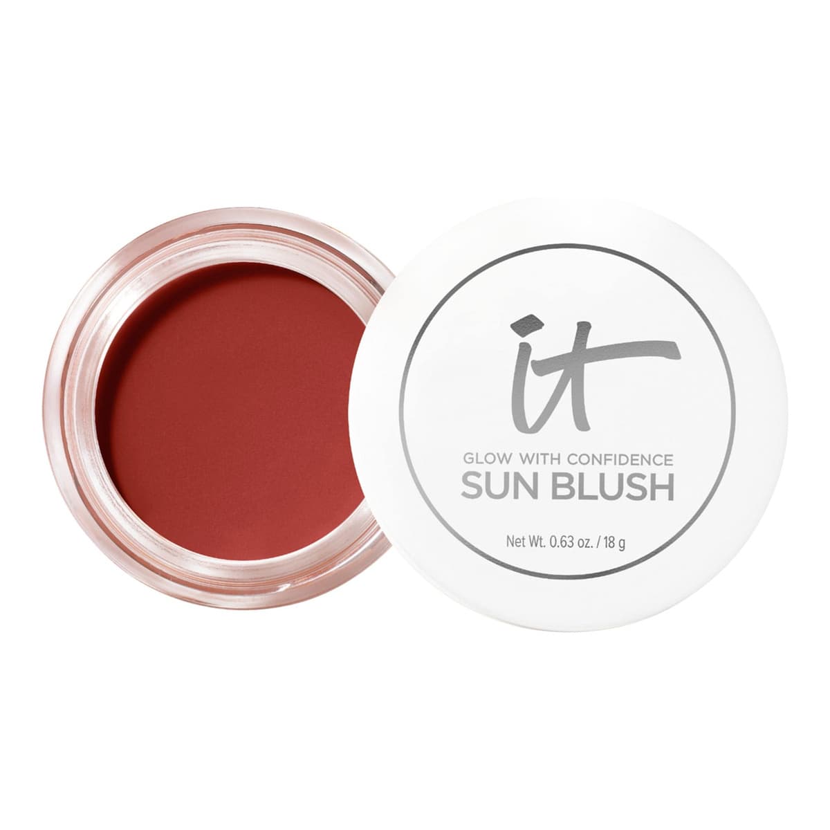 Glow with Confidence Sun Cream Blush with Hyaluronic Acid, Sun Gaze 50